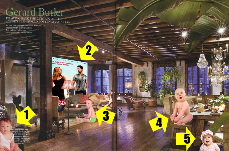 Illustration for article titled 13 Scandalous Secrets Of Gerard Butler's New York Loft